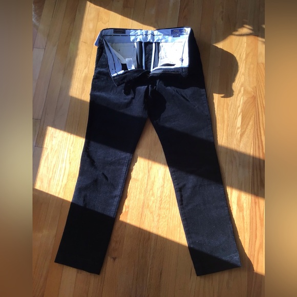 Ralph Lauren corduroy mens pant straight slim fit size 36 x 34 - Picture 2 of 8